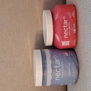 Nectar Bath Treats Whipped Soap & Sugar Scrub
